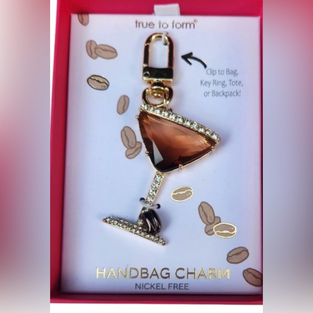 NEW True to Form Espresso Martini Handbag Charm